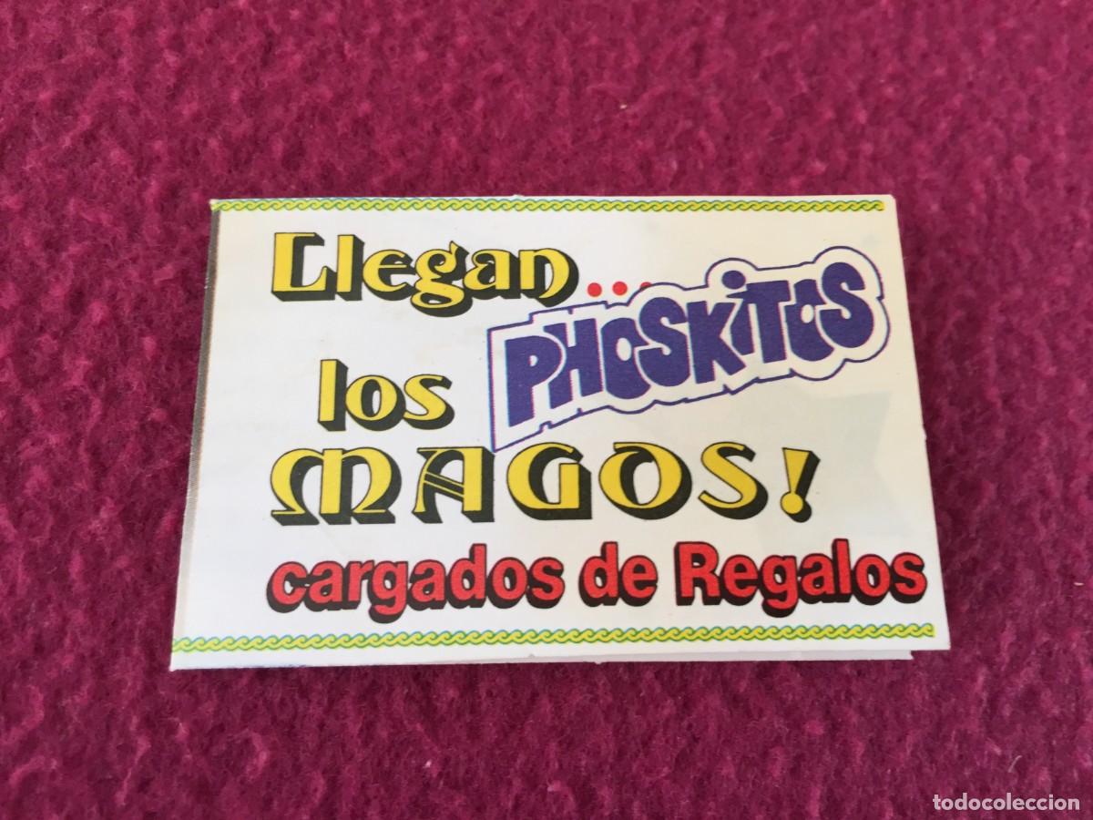 Coleccionismo cromos antiguos: CROMO CROMITO ANTIGUO A&ntilde;o 1987 SERIE TVE WUZZLES - LLEGAN LOS MAGOS - PHOSKITOS. CON BOLETO!!!