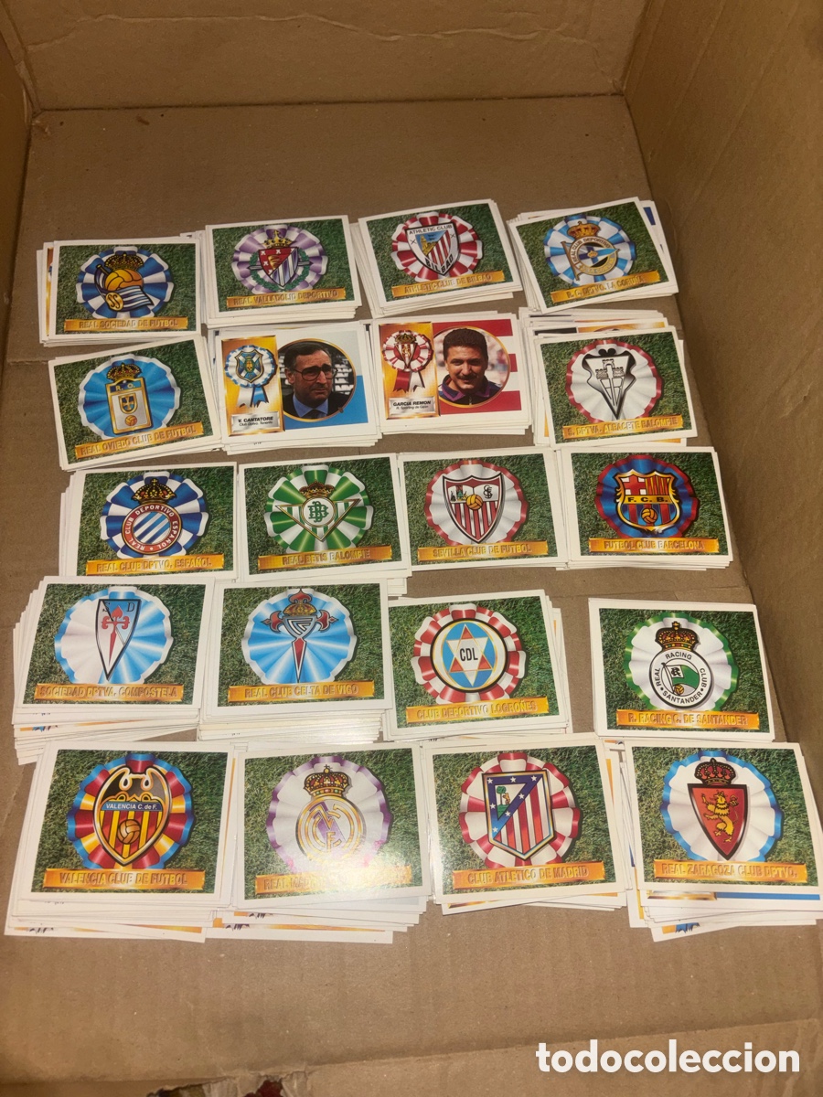 Coleccionismo cromos antiguos: Ediciones este 94-95. 411 cromos. Sin pegar sin repetir.