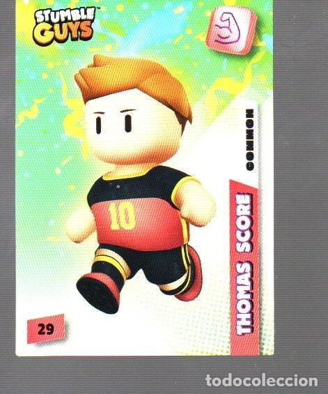Coleccionismo cromos antiguos: CROMO DE STUMBLE GUYS DEL A&Ntilde;O 2O23 DE PANINI N &ordm; 29 NO ESTUVO PEGADO