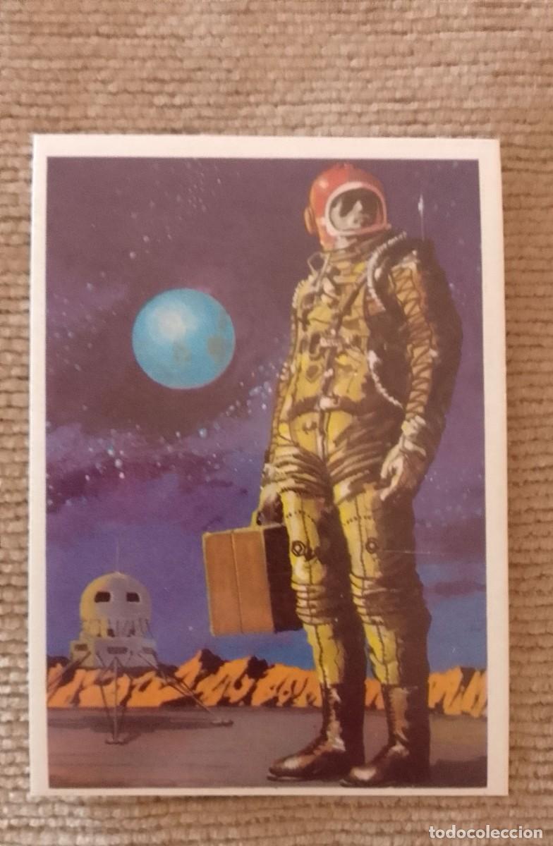 Coleccionismo cromos antiguos: CROMO. SUPERCROMO DUNKIN. EL ESPACIO. EL HOMBRE EN LA LUNA. 32.
