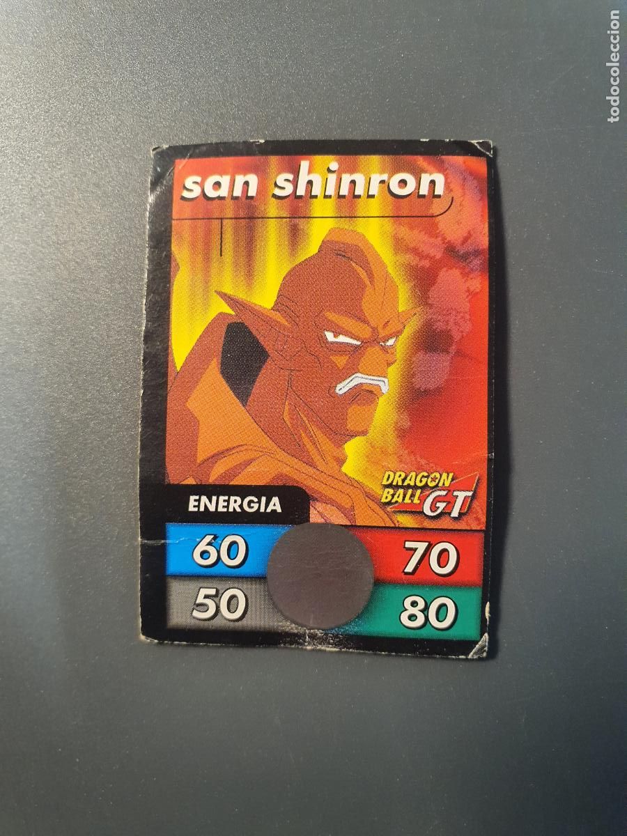 Coleccionismo cromos antiguos: CROMO CARTA PANRICO ENERGY ATTACK DRAGON BALL GT 1996 BIRD STUDIO - N&ordm; 1