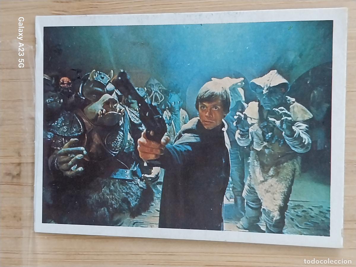 Coleccionismo cromos antiguos: RETORNO JEDI STAR WARS CROMO 74 RECUPERADO HAN SOLO ED PACOSA DOS