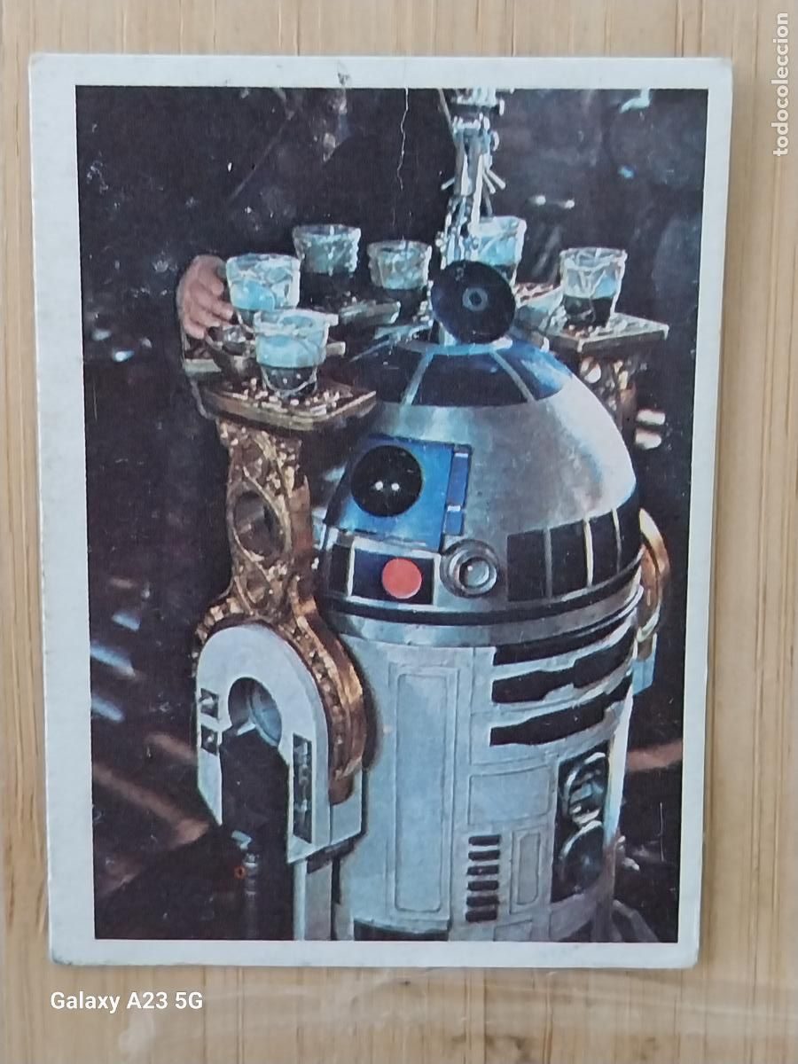 Coleccionismo cromos antiguos: RETORNO JEDI STAR WARS CROMO 75 RECUPERADO HAN SOLO ED PACOSA DOS