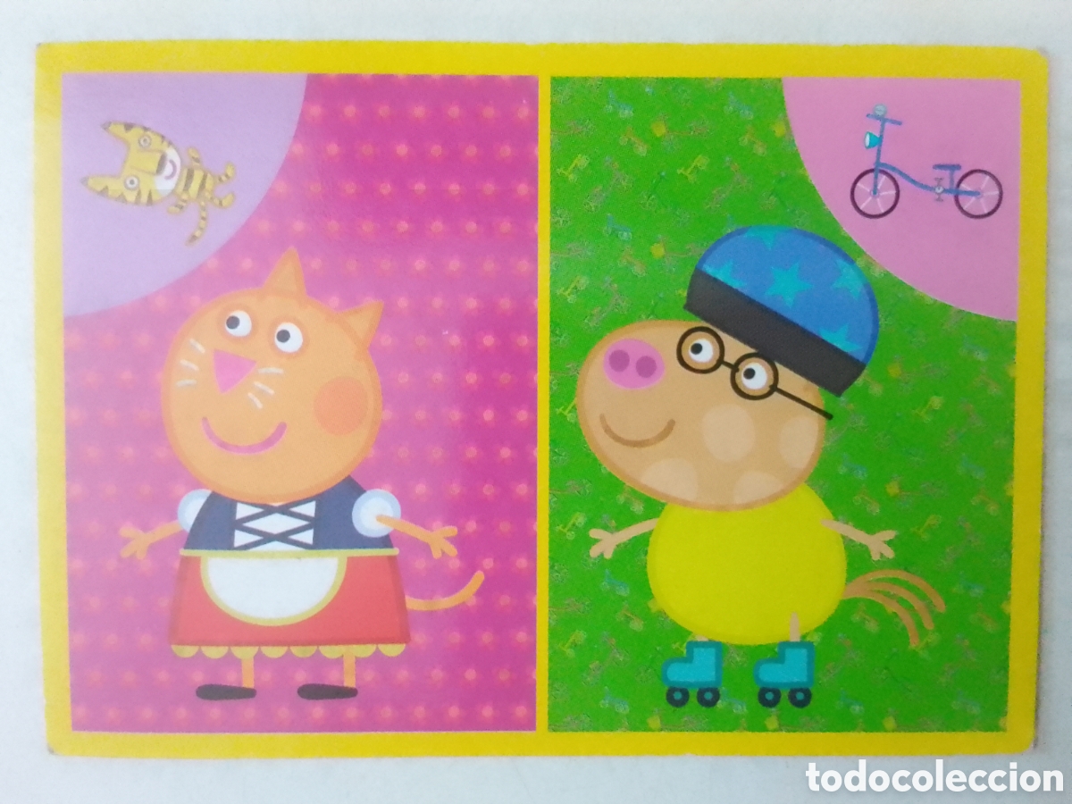 Coleccionismo cromos antiguos: Panini Peppa Pig C12.