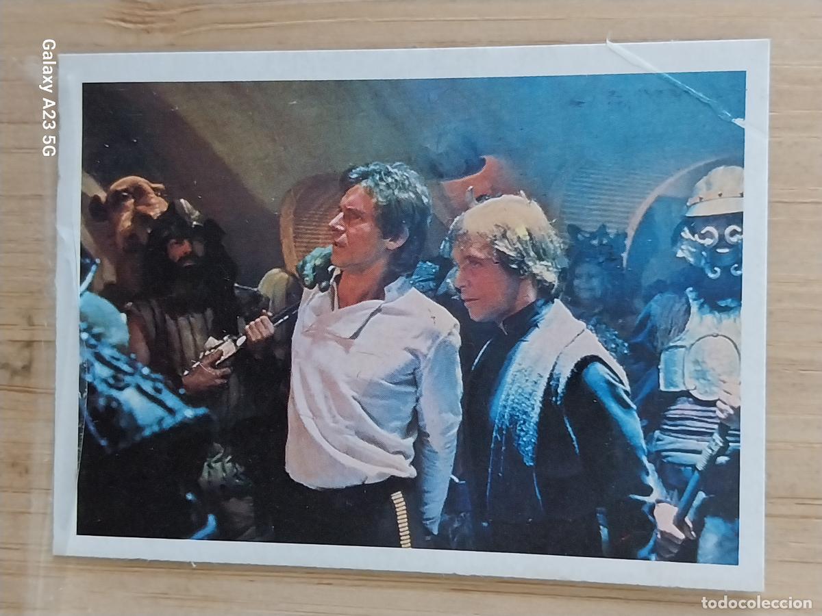 Coleccionismo cromos antiguos: RETORNO JEDI STAR WARS CROMO 81 RECUPERADO HAN SOLO ED PACOSA DOS