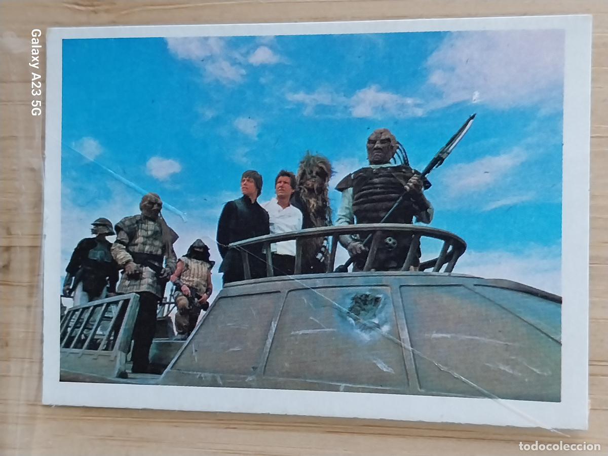 Coleccionismo cromos antiguos: RETORNO JEDI STAR WARS CROMO 82 RECUPERADO HAN SOLO ED PACOSA DOS