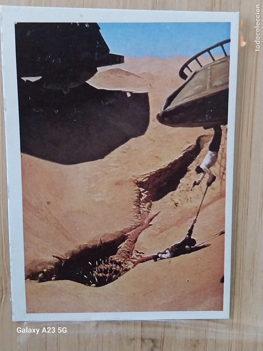 Coleccionismo cromos antiguos: RETORNO JEDI STAR WARS CROMO 89 RECUPERADO A&Ntilde;O 1983 ED PACOSA DOS