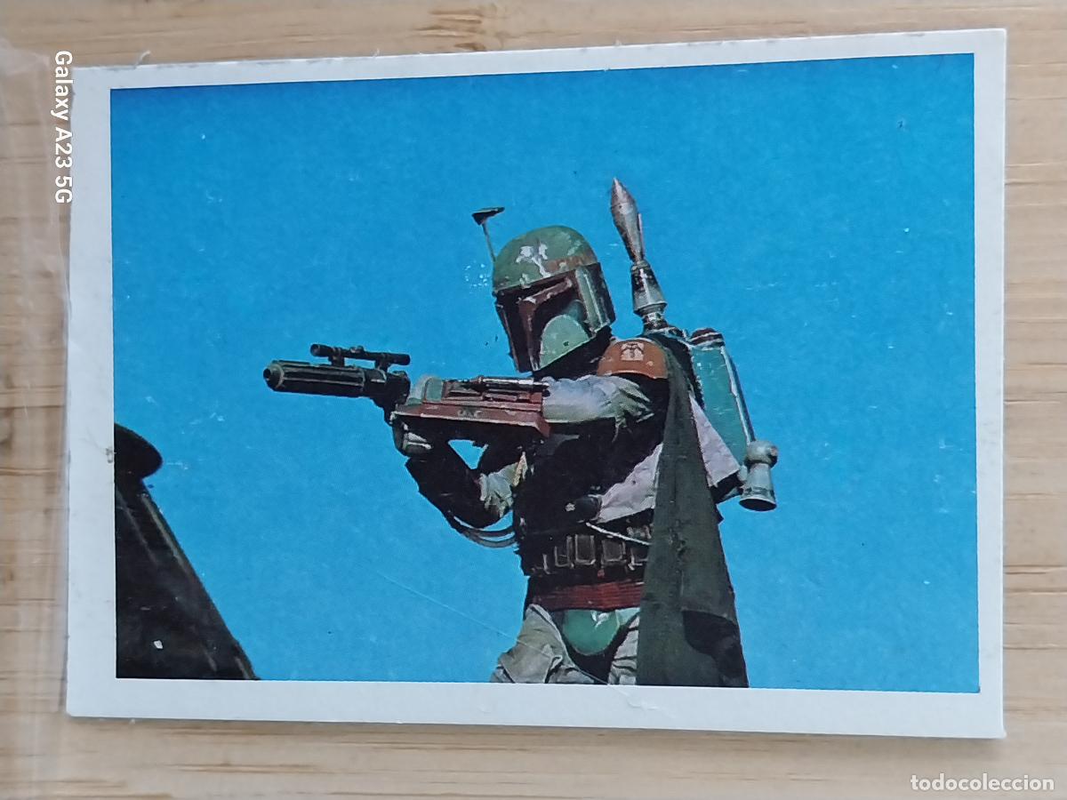 Coleccionismo cromos antiguos: RETORNO JEDI STAR WARS CROMO 91 BOBA FETT RECUPERADO A&Ntilde;O 1983 ED PACOSA DOS