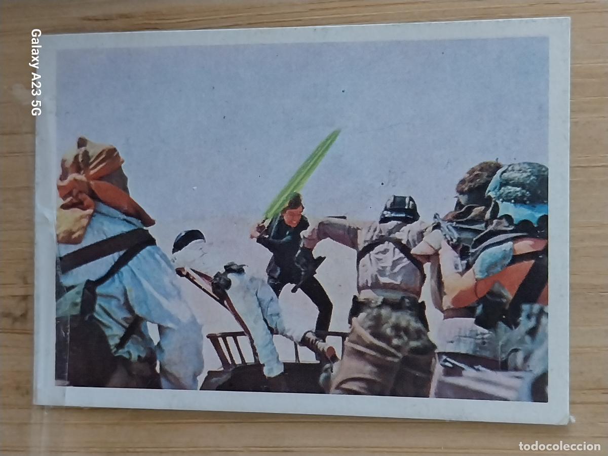 Coleccionismo cromos antiguos: RETORNO JEDI STAR WARS CROMO 92 RECUPERADO A&Ntilde;O 1983 ED PACOSA DOS