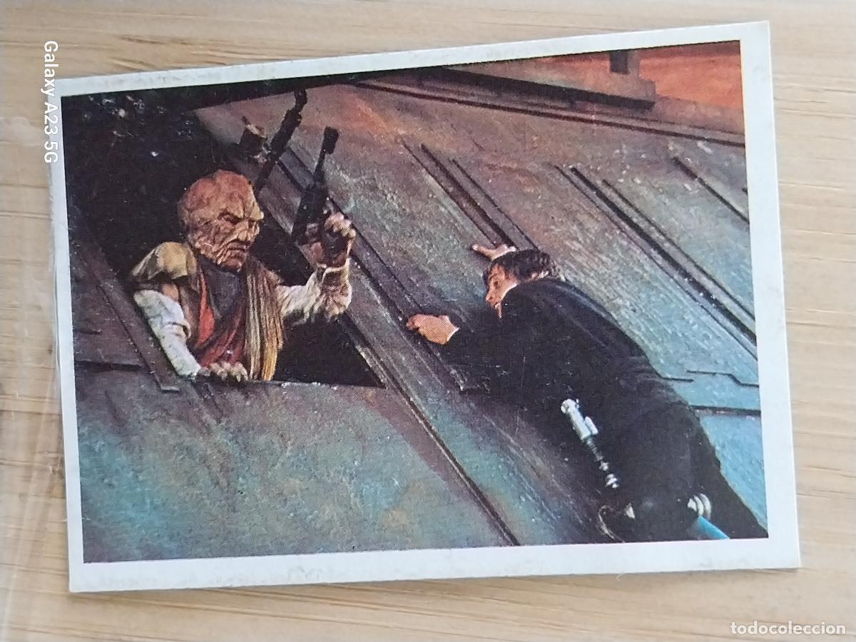 Coleccionismo cromos antiguos: RETORNO JEDI STAR WARS CROMO 96 RECUPERADO A&Ntilde;O 1983 ED PACOSA DOS