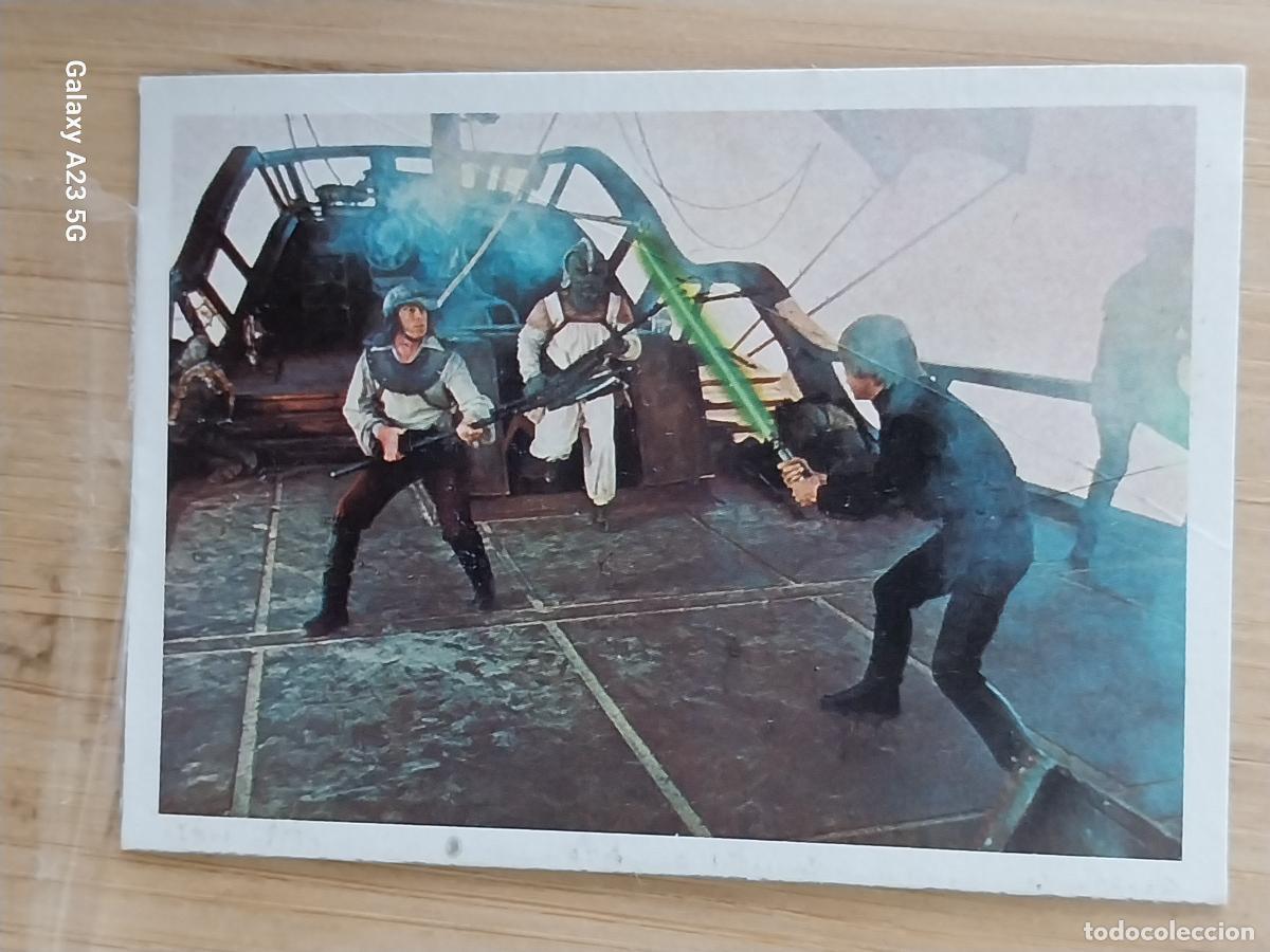 Coleccionismo cromos antiguos: RETORNO JEDI STAR WARS CROMO 98 HAN SOLO RECUPERADO A&Ntilde;O 1983 ED PACOSA DOS