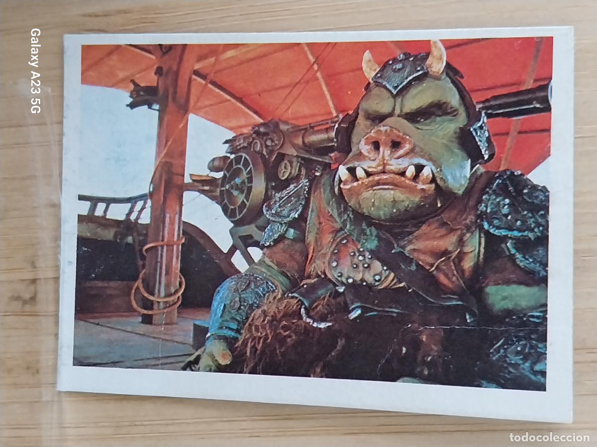 Coleccionismo cromos antiguos: RETORNO JEDI STAR WARS CROMO 95 RECUPERADO A&Ntilde;O 1983 ED PACOSA DOS