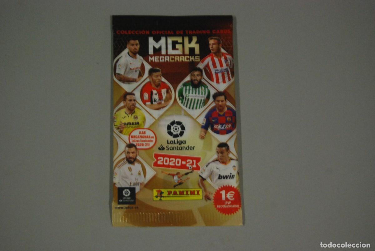 Coleccionismo cromos antiguos: SOBRE SIN ABRIR MGK MEGACRACKS LIGA SANTANDER 2020-21 - PANINI