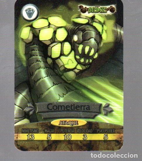 Coleccionismo cromos antiguos: CROMO DE GORMITI METALLO CARDS N&ordm;84 COMETIERRA