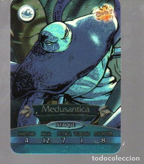 Coleccionismo cromos antiguos: CROMO DE GORMITI METALLO CARDS N&ordm;16 MEDUSANTICA