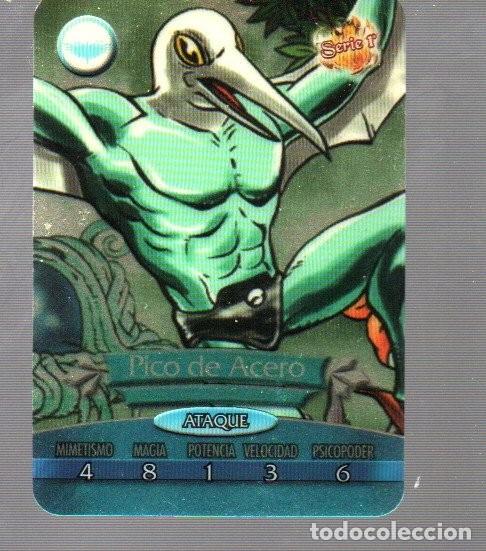 Coleccionismo cromos antiguos: CROMO DE GORMITI METALLO CARDS N&ordm;28 PICO DE ACERO