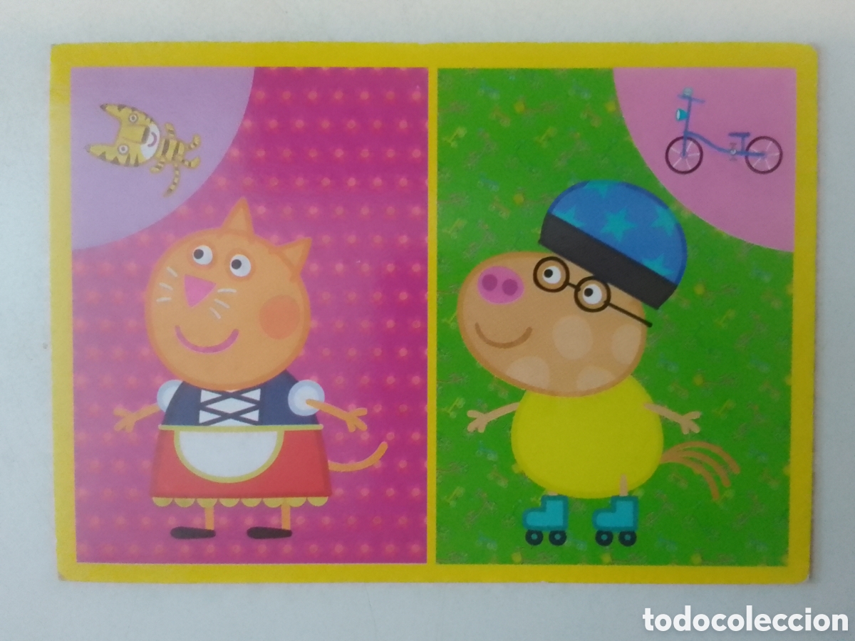 Coleccionismo cromos antiguos: Panini Peppa Pig C12.