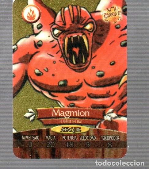 Coleccionismo cromos antiguos: CROMO DE GORMITI METALLO CARDS N&ordm;29 MAGMION