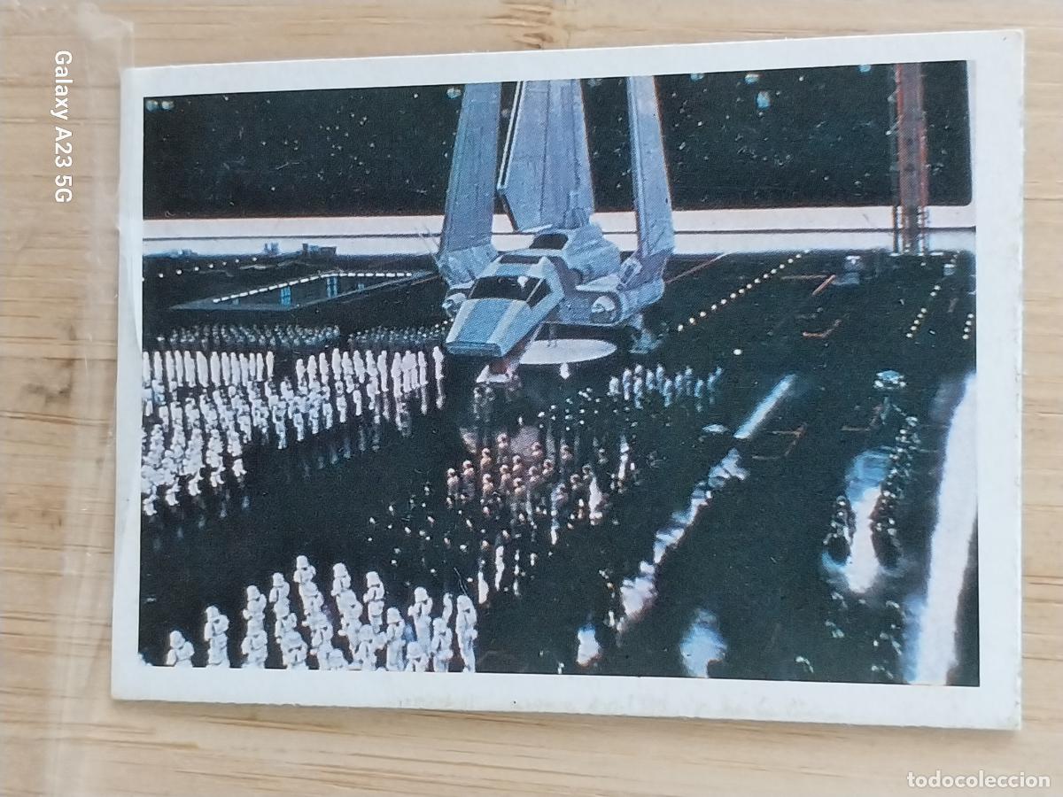 Coleccionismo cromos antiguos: RETORNO JEDI STAR WARS CROMO 102 RECUPERADO A&Ntilde;O 1983 ED PACOSA DOS