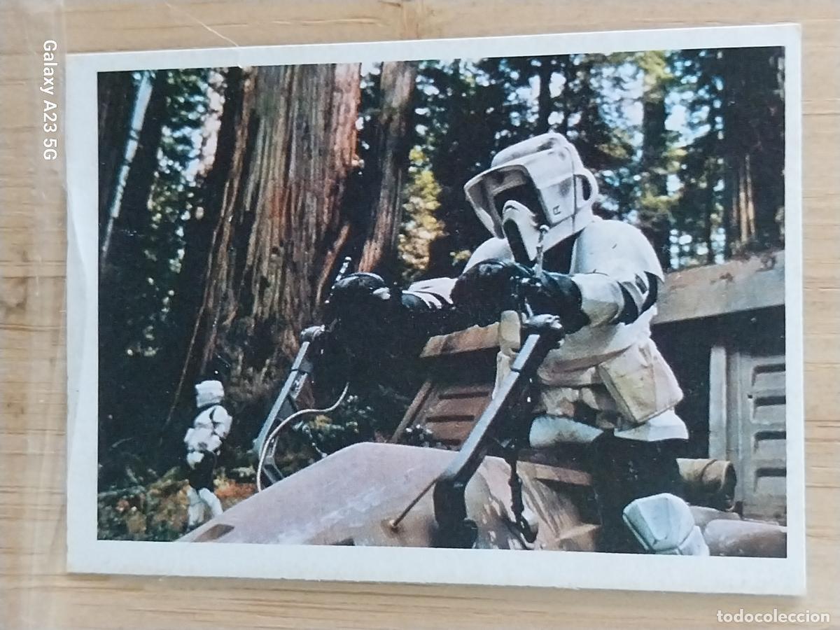 Coleccionismo cromos antiguos: RETORNO JEDI STAR WARS CROMO 120 RECUPERADO A&Ntilde;O 1983 ED PACOSA DOS