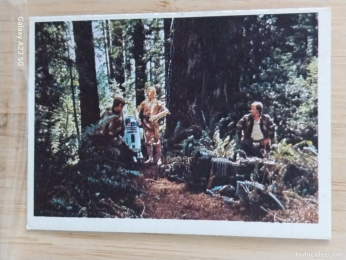 Coleccionismo cromos antiguos: RETORNO JEDI STAR WARS CROMO 121 RECUPERADO A&Ntilde;O 1983 ED PACOSA DOS