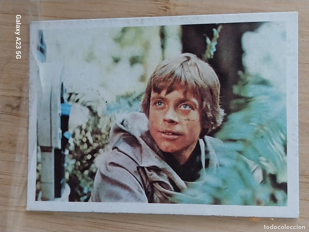 Coleccionismo cromos antiguos: RETORNO JEDI STAR WARS CROMO 130 LUKE RECUPERADO A&Ntilde;O 1983 ED PACOSA DOS