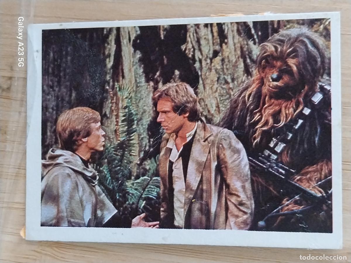Collezionismo Figurine antiche: RETORNO JEDI STAR WARS CROMO 131 LUKE HAN SOLO RECUPERADO A&Ntilde;O 1983 ED PACOSA DOS