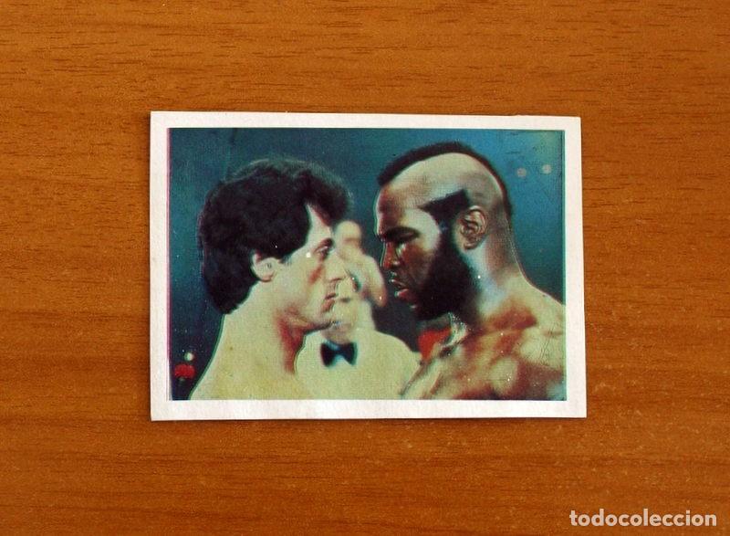 Collectionnisme Cartes &agrave; collectionner anciennes: Show de estrellas - N&ordm; 61 Rocky III - Editorial Maga A&ntilde;o 1982 - Nunca pegado