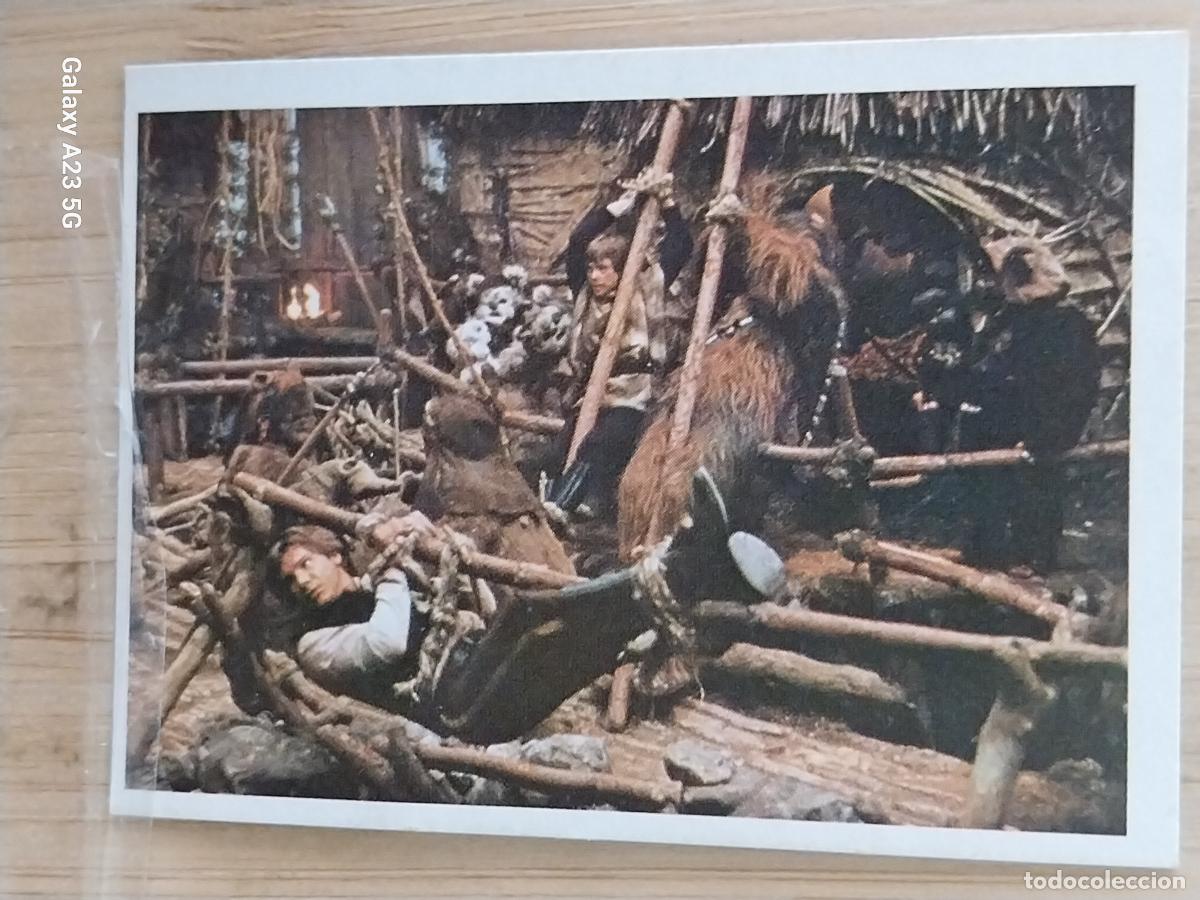 Coleccionismo cromos antiguos: RETORNO JEDI STAR WARS CROMO 143 RECUPERADO A&Ntilde;O 1983 ED PACOSA DOS