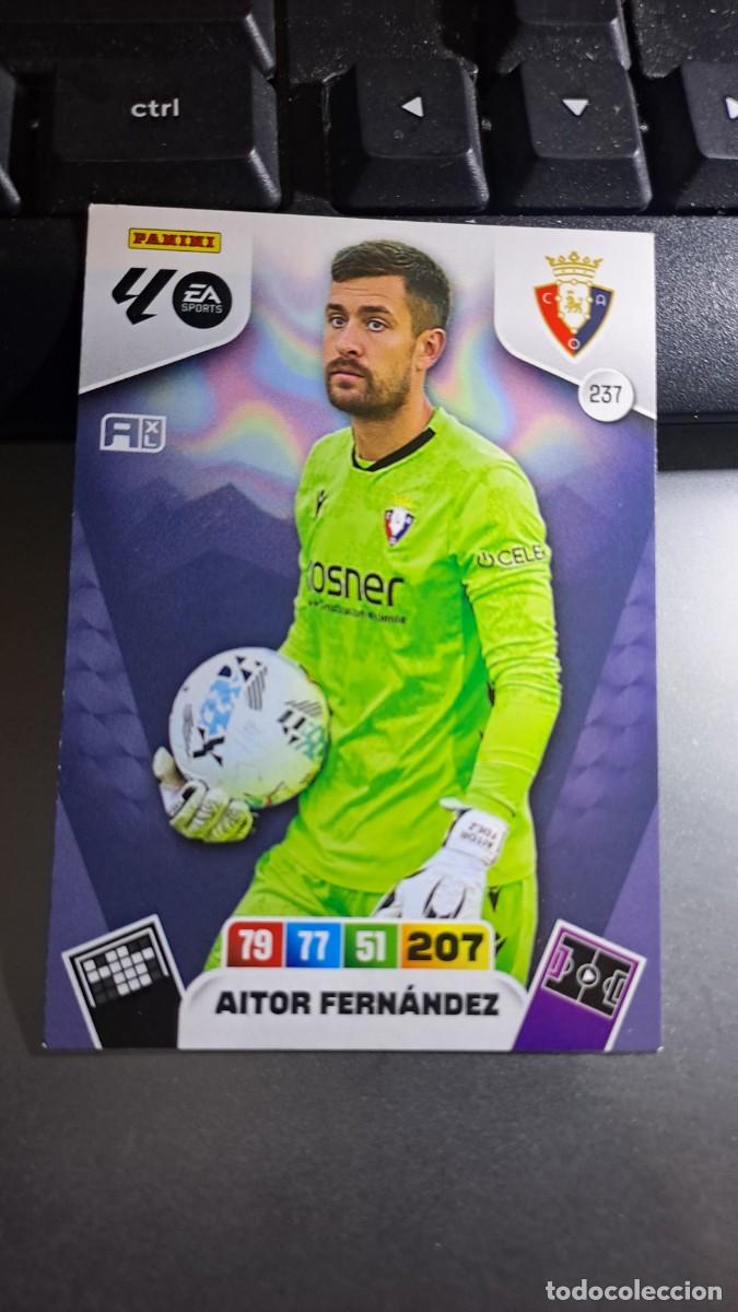 Collectionnisme Cartes &agrave; collectionner anciennes: ADRENALYN XL AITOR FERNANDEZ 237 OSASUNA CROMO LIGA 2025 2026 25 26 PANINI