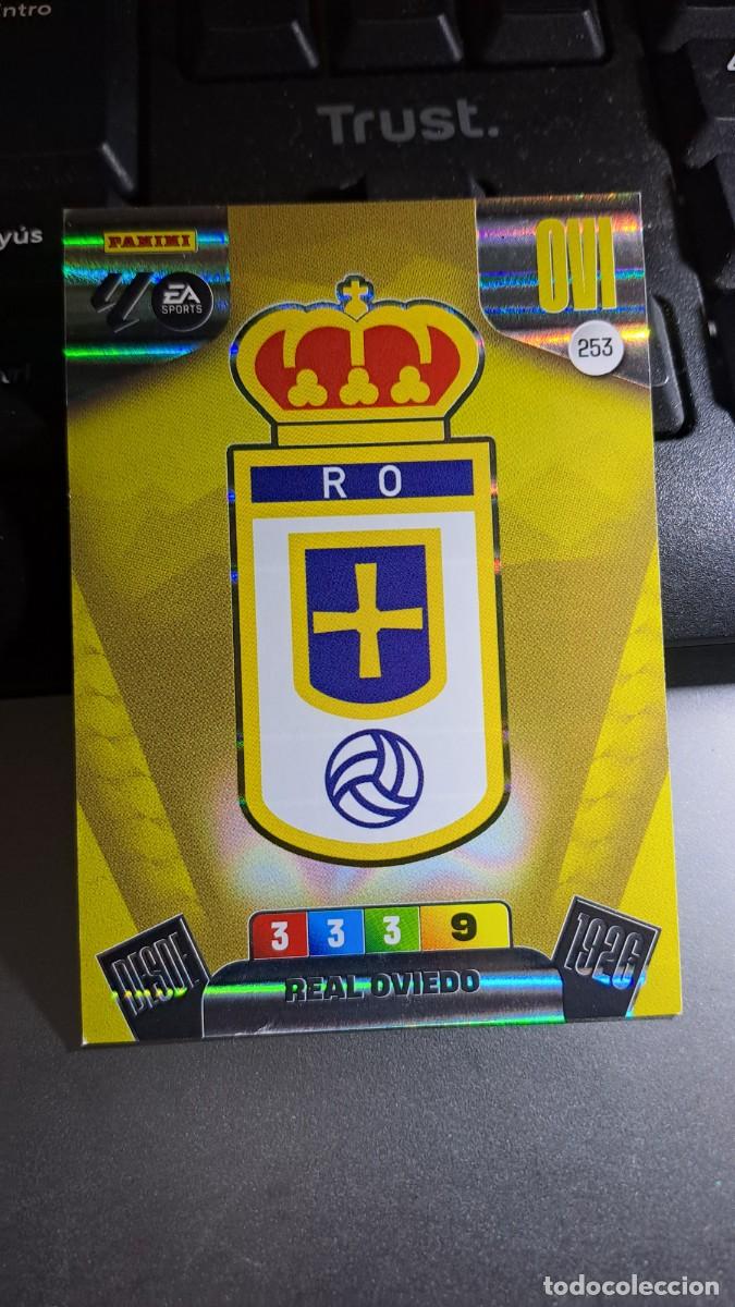 Collectionnisme Cartes &agrave; collectionner anciennes: ADRENALYN XL ESCUDO OVIEDO 253 CROMO LIGA 2025 2026 25 26 PANINI