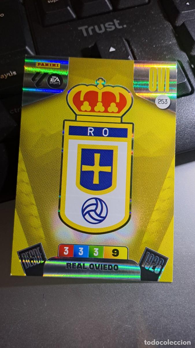Collectionnisme Cartes &agrave; collectionner anciennes: ADRENALYN XL ESCUDO OVIEDO 253 CROMO LIGA 2025 2026 25 26 PANINI