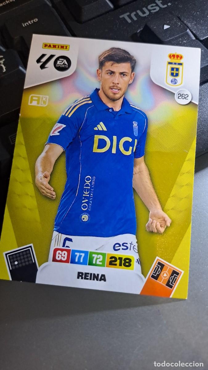 Sammeln alte Sammelbilder: ADRENALYN XL REINA 262 OVIEDO CROMO LIGA 2025 2026 25 26 PANINI