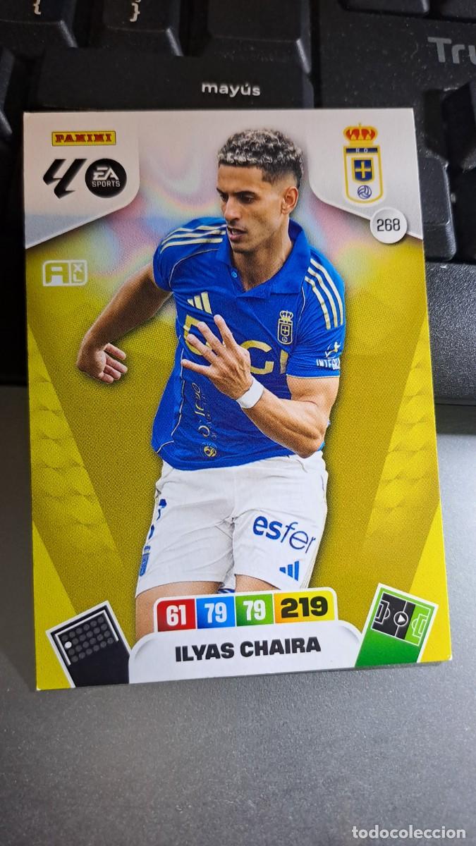 Sammeln alte Sammelbilder: ADRENALYN XL ILYAS CHAIRA 268 OVIEDO CROMO LIGA 2025 2026 25 26 PANINI