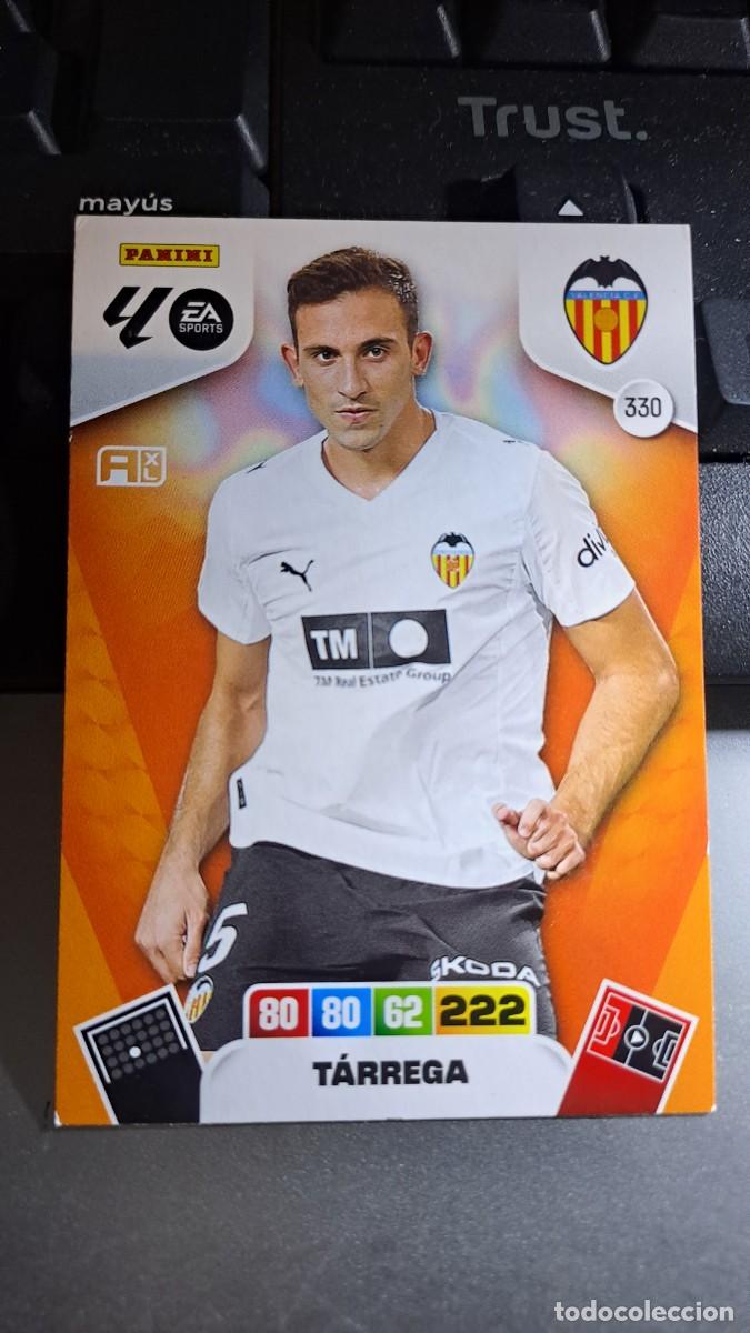 Coleccionismo cromos antiguos: ADRENALYN XL TARREGA 330 VALENCIA CROMO LIGA 2025 2026 25 26 PANINI
