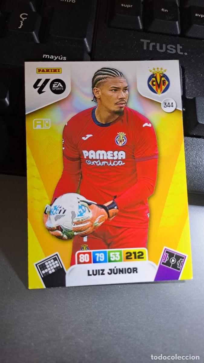 Coleccionismo cromos antiguos: ADRENALYN XL LUIZ JUNIOR 344 VILLARREAL CROMO LIGA 2025 2026 25 26 PANINI
