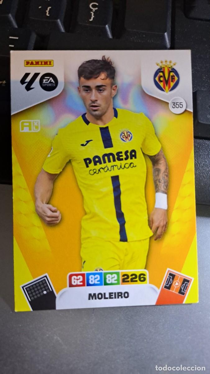 Coleccionismo cromos antiguos: ADRENALYN XL MOLEIRO 355 VILLARREAL CROMO LIGA 2025 2026 25 26 PANINI