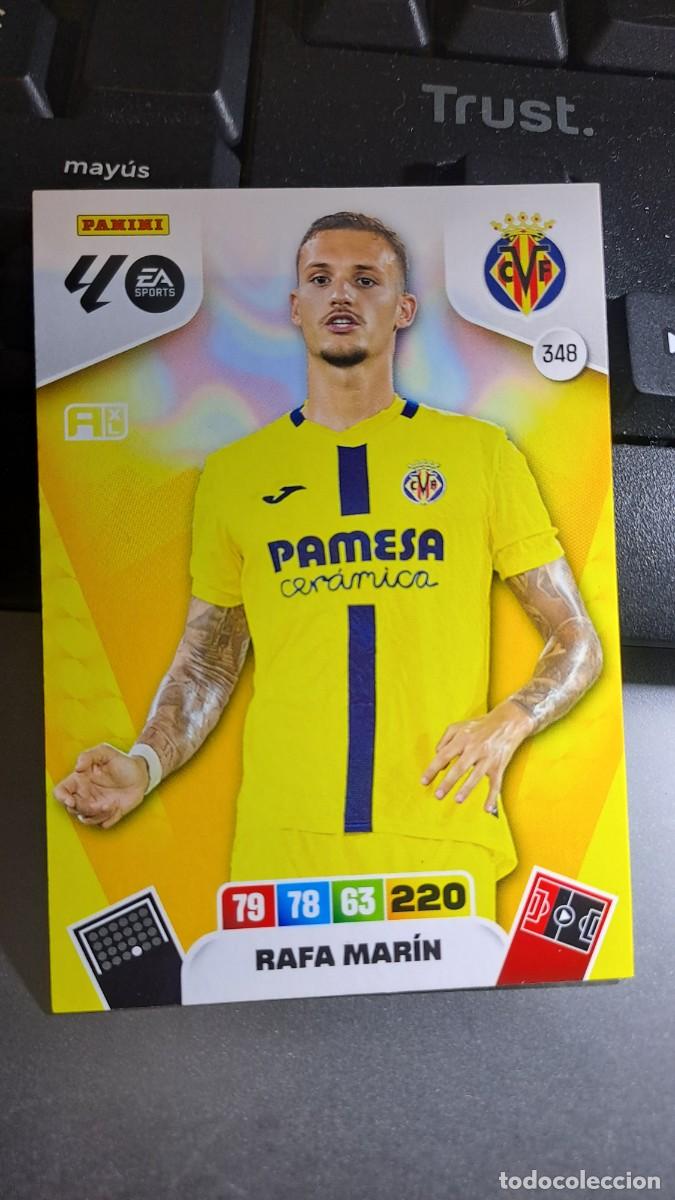 Coleccionismo cromos antiguos: ADRENALYN XL RAFA MARIN 348 VILLARREAL CROMO LIGA 2025 2026 25 26 PANINI