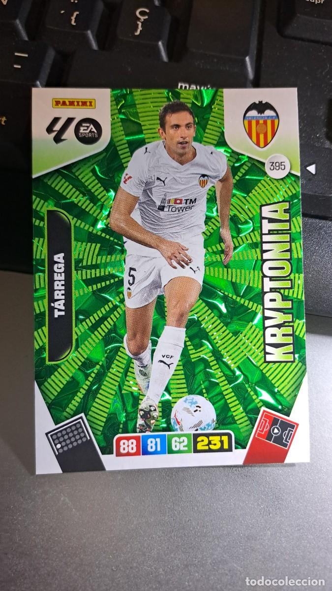 Coleccionismo cromos antiguos: ADRENALYN XL TARREGA 395 KRYPTONITA 395 VALENCIA CROMO LIGA 2025 2026 25 26 PANINI