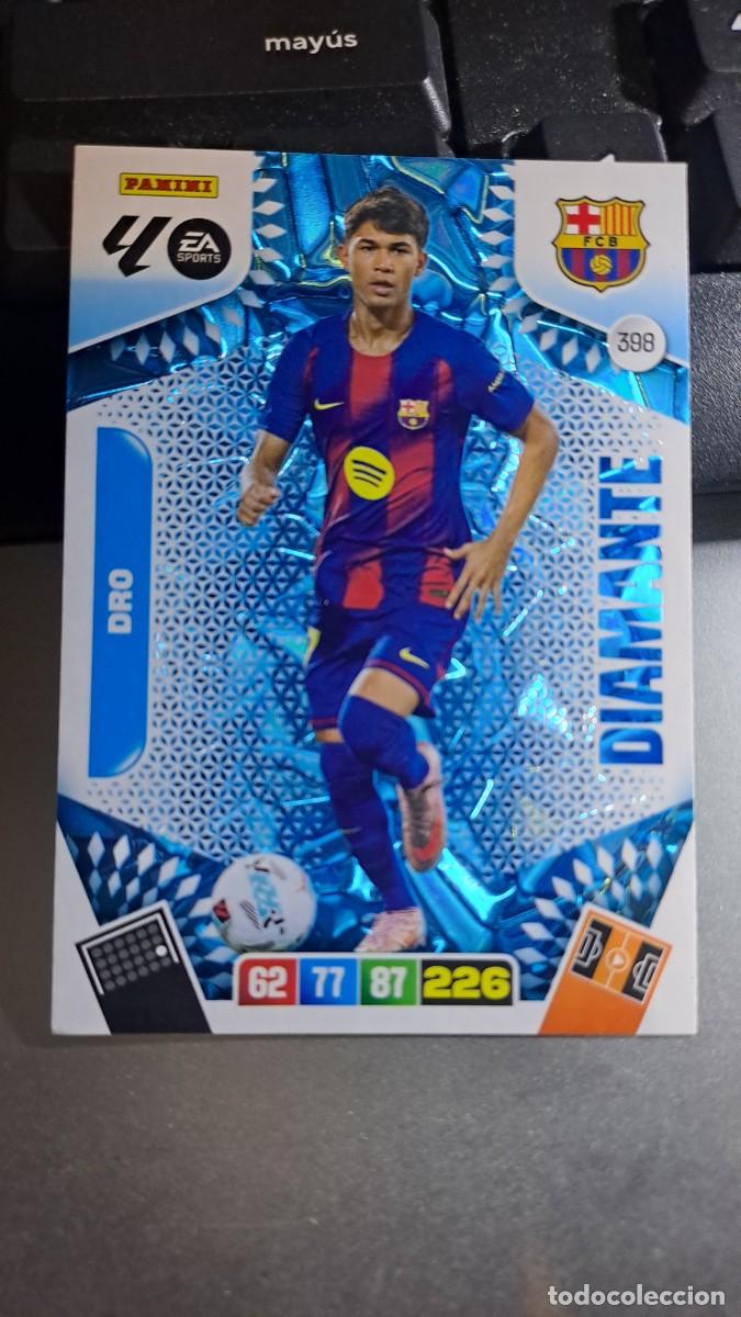 Coleccionismo cromos antiguos: ADRENALYN XL DRO 398 DIAMANTE 398 BARCELONA CROMO LIGA 2025 2026 25 26 PANINI