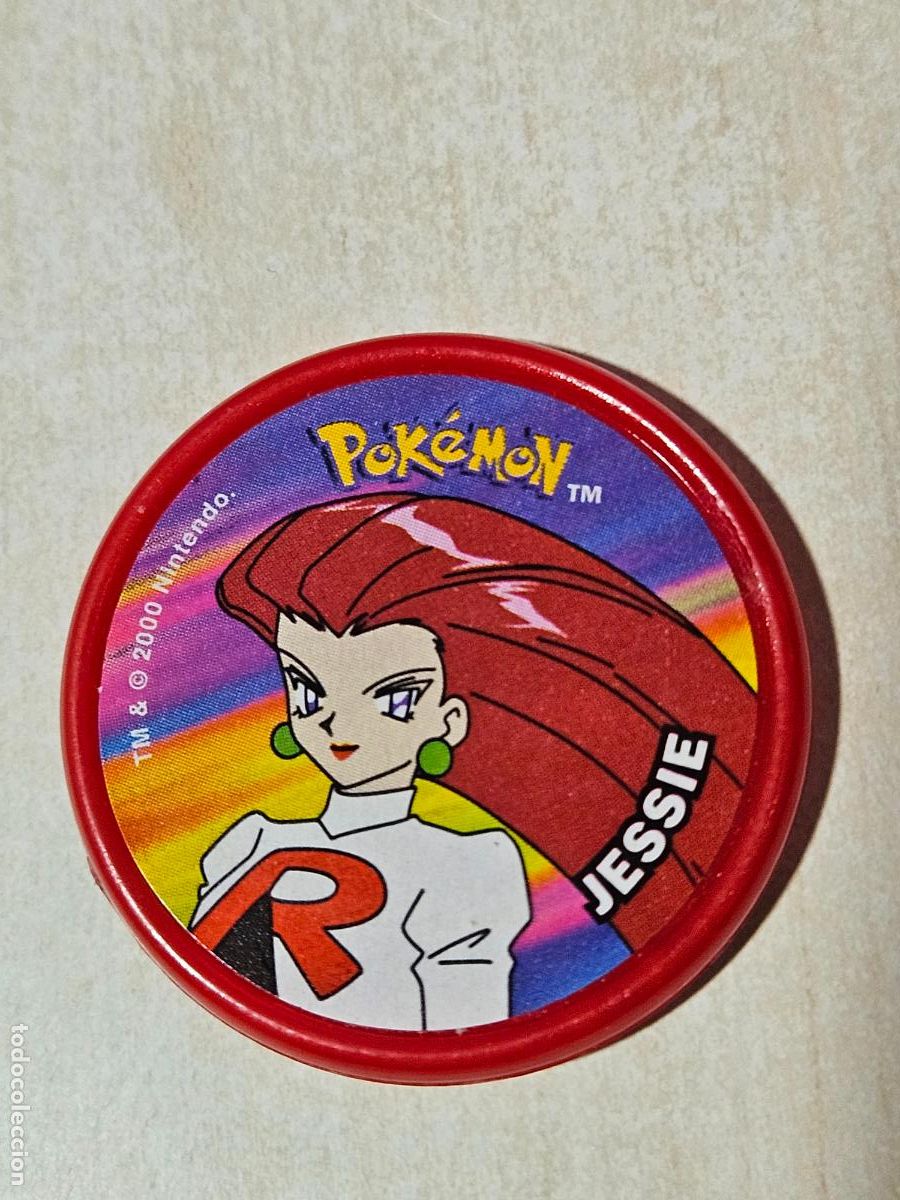 Coleccionismo cromos antiguos: TAZO POKEMON - A&Ntilde;O 2000 - POKEMON MASTER TAZO - ESPA&Ntilde;A - JESSIE