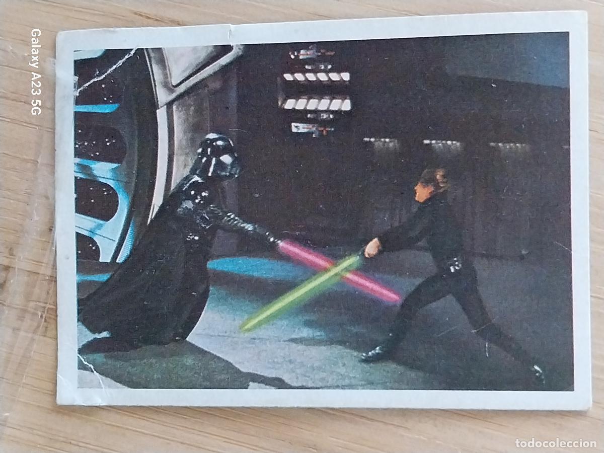 Collezionismo Figurine antiche: RETORNO JEDI STAR WARS PACOSA DOS 183 LUKE DARTH VADER RECUPERADO ORIGINAL