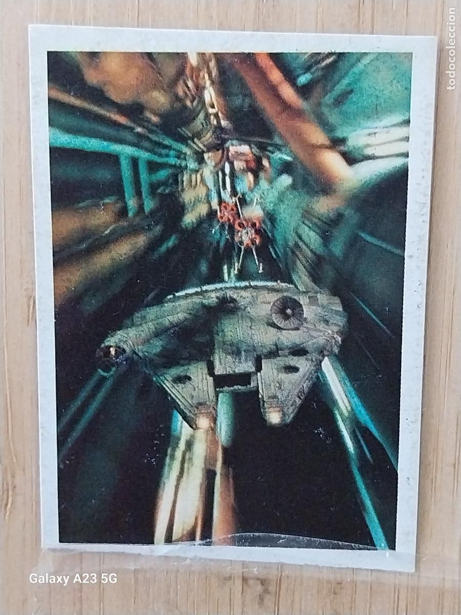 Collectionnisme Cartes &agrave; collectionner anciennes: RETORNO JEDI STAR WARS A&Ntilde;O 1983 PACOSA DOS 194 LANDO RECUPERADO ORIGINAL