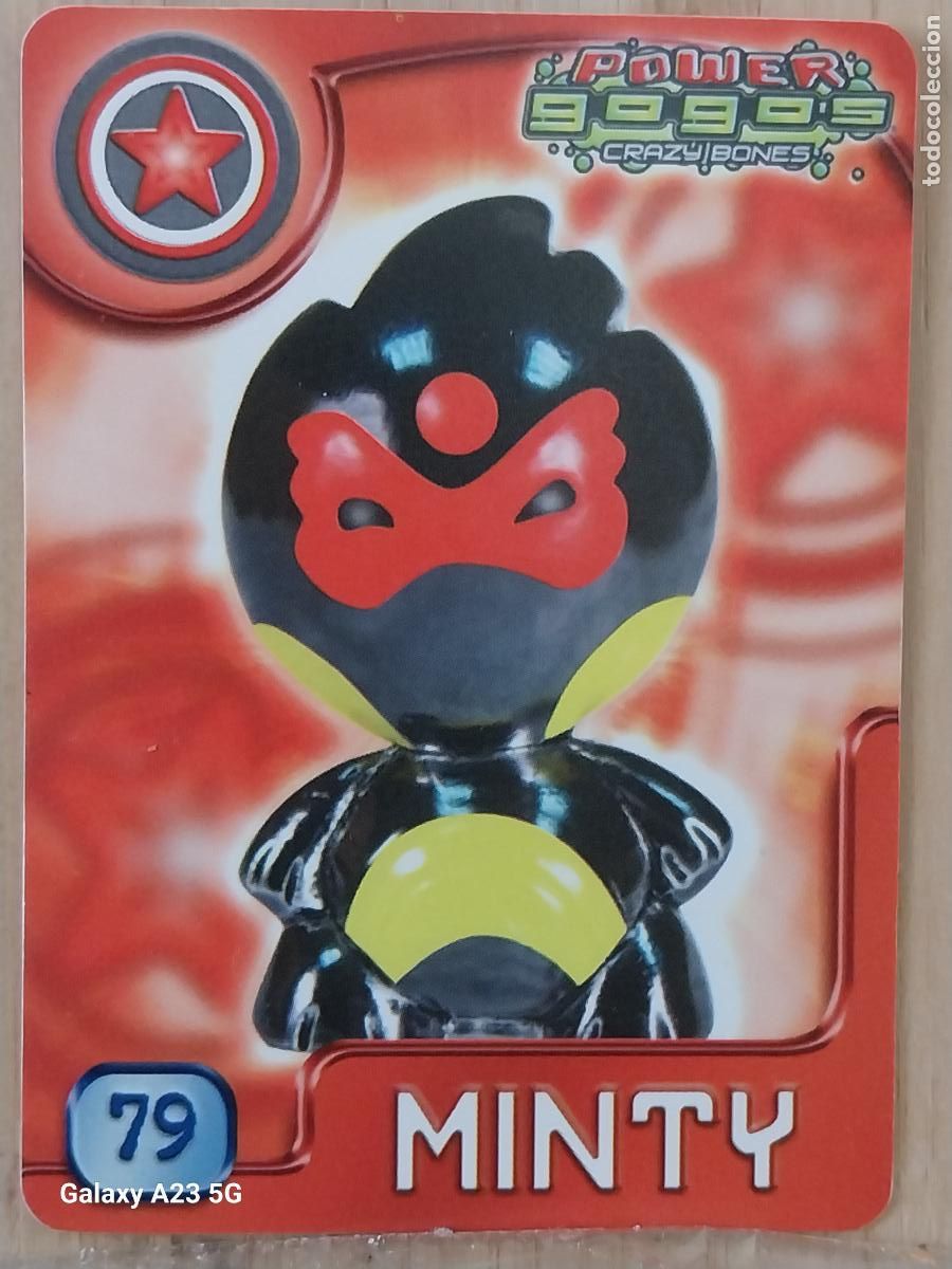 Coleccionismo cromos antiguos: GOGO&acute;S CRAZY BONES POWER SERIE 4 2009 CROMO 79 MINTY CARD ORIGINAL GOGOS