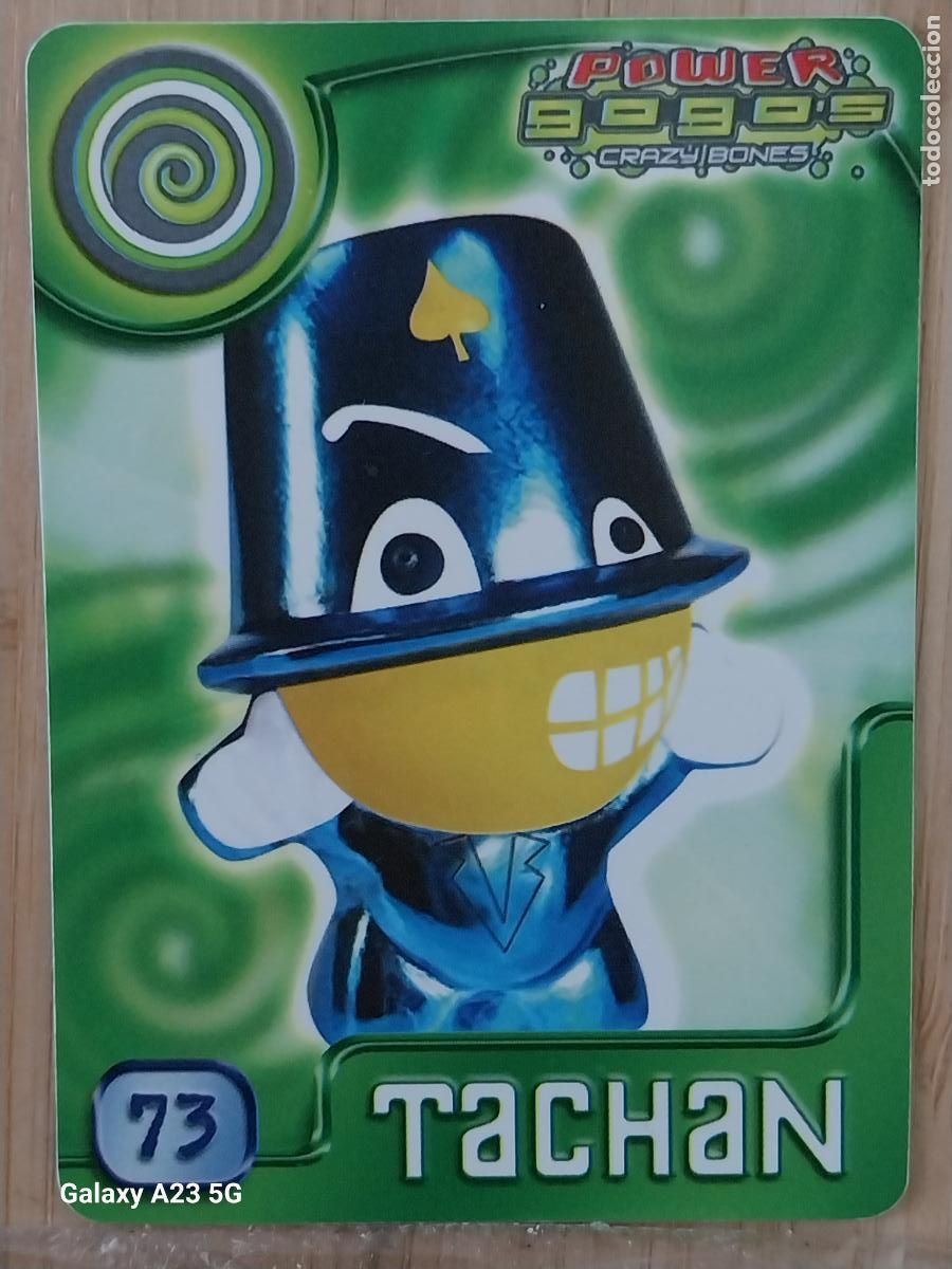 Coleccionismo cromos antiguos: GOGO&acute;S CRAZY BONES POWER SERIE 4 2009 CROMO 73 TACHAN * CARD ORIGINAL GOGOS