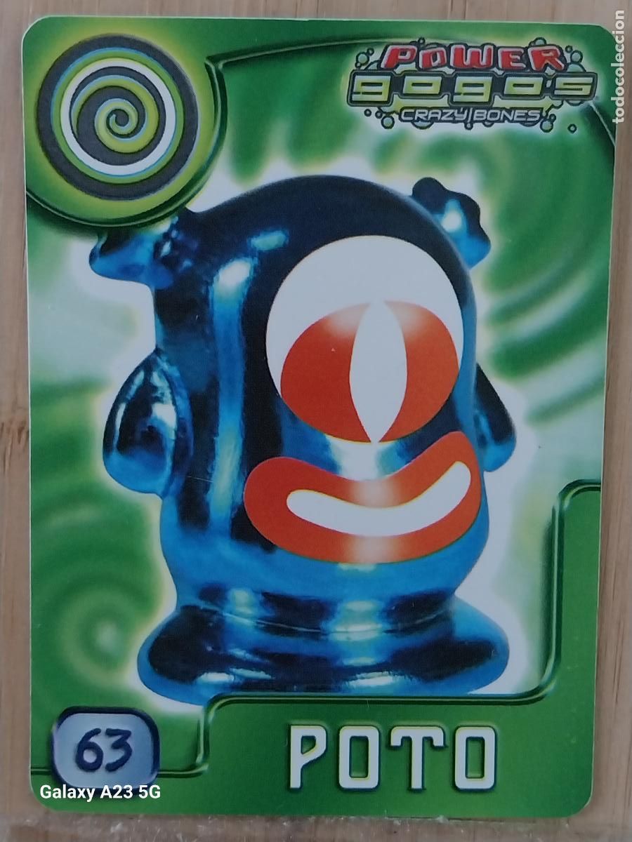Sammeln alte Sammelbilder: GOGO&acute;S CRAZY BONES POWER SERIE 4 2009 CROMO 63 POTO CARD ORIGINAL GOGOS