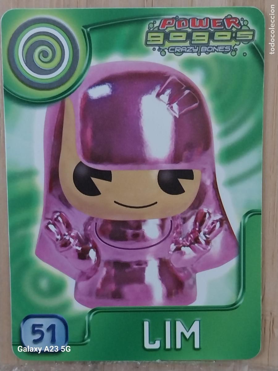 Colecionismo Cromos antigos: GOGO&acute;S CRAZY BONES POWER SERIE 4 2009 CROMO 51 LIM **** CARD ORIGINAL GOGOS