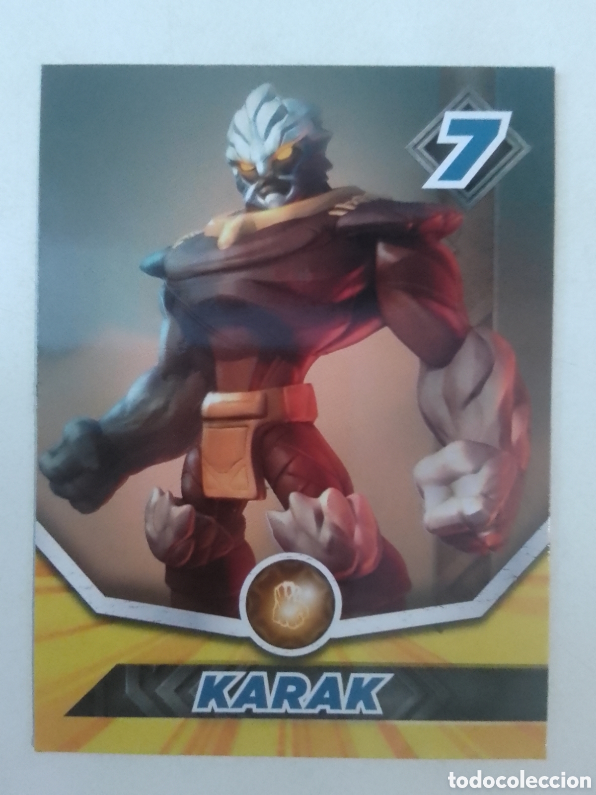Coleccionismo cromos antiguos: C&oacute;digo Especial Gormiti KARAK.
