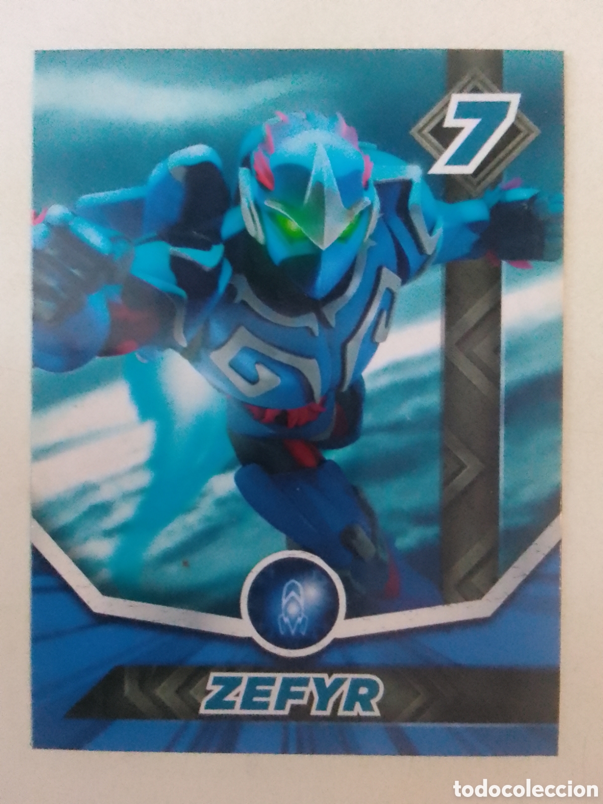 Coleccionismo cromos antiguos: C&oacute;digo Especial Gormiti ZEFYR.