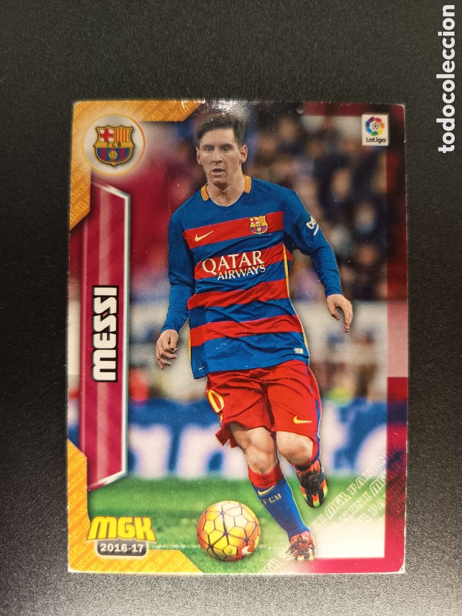 Coleccionismo cromos antiguos: 100 MESSI FC BARCELONA MEGACRACKS PANINI 2016-17 2016 2017